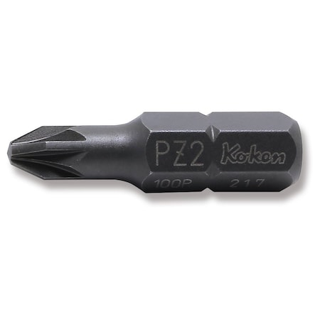Ko-Ken Bit PZ2 32mm 5/16 Hex Drive 100P.32-PZ2